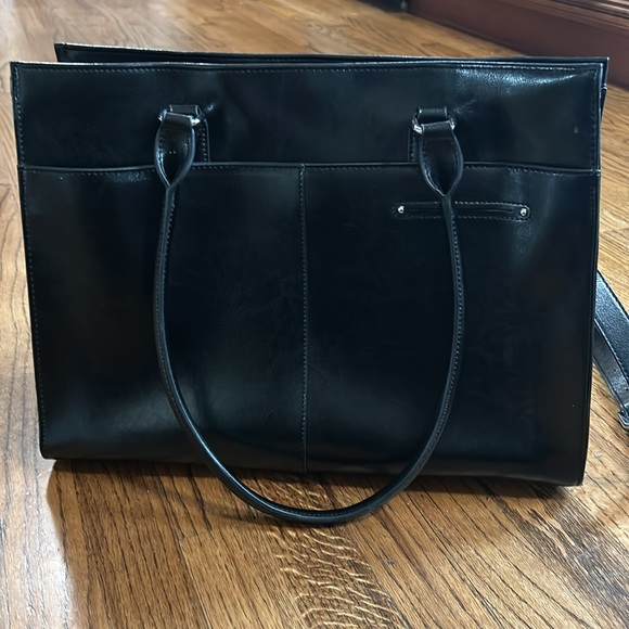 Cluci Davidson Elegant Women Lawyers Leather Briefcase - Picture 10 of 10